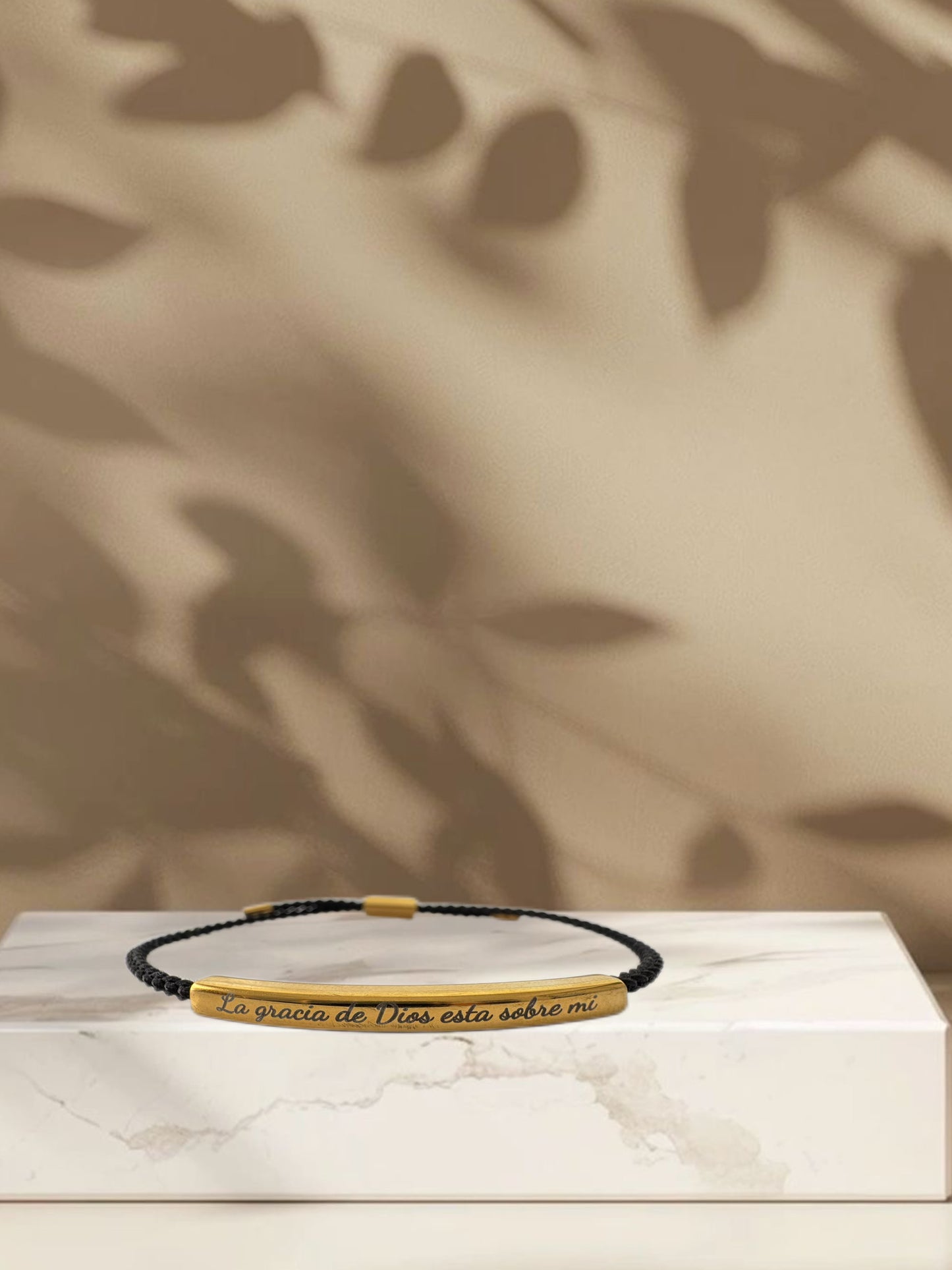 Brazalete de la Fe - Con baño de oro