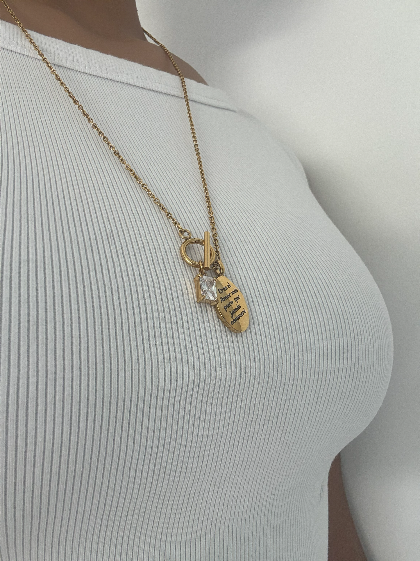 Alba Dorada™ Collar con baño de oro de 18 K