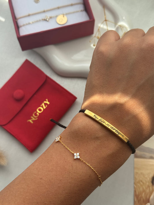 Decreto Divino™  Brazaletes Chapados en oro